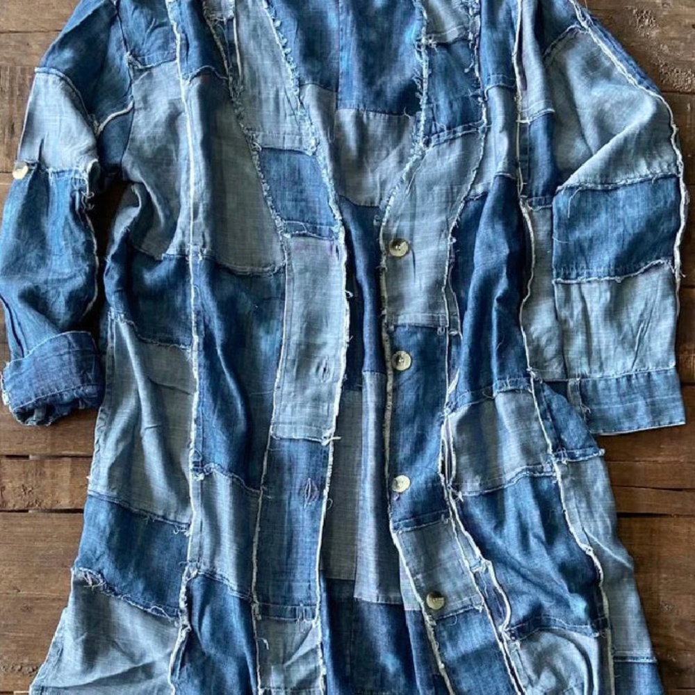 Jaded Gypsy Patchwork Denim Jacket - Picture 3 of 7